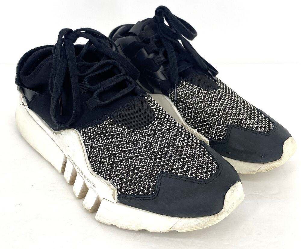 Adidas Y-3 Yohji Yamamoto Ayero Sneakers Black White Mens Size 11 Y3